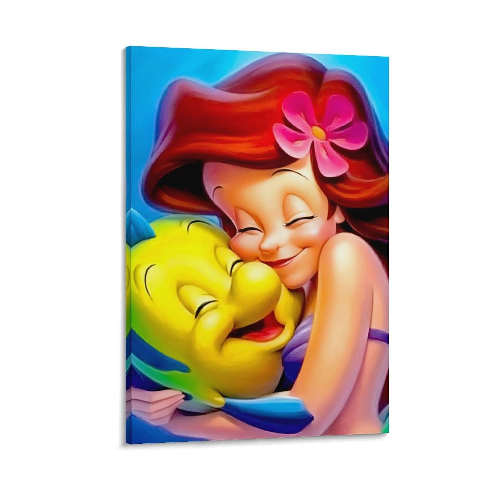 Amazon.co.jp: マーメイド アリエル&フランダー 壁掛け 壁の絵